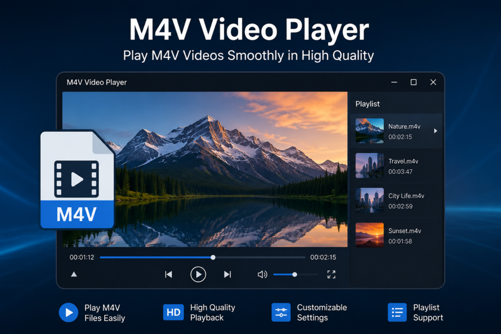 M4V video player