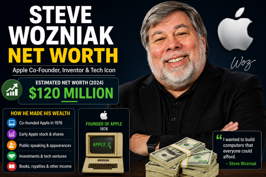 Steve Wozniak net worth