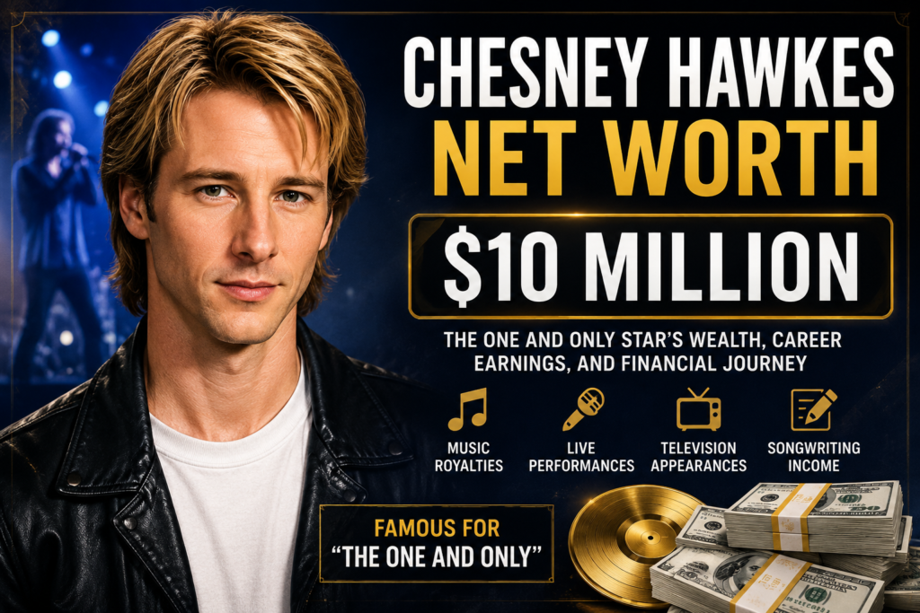 Chesney Hawkes Net Worth