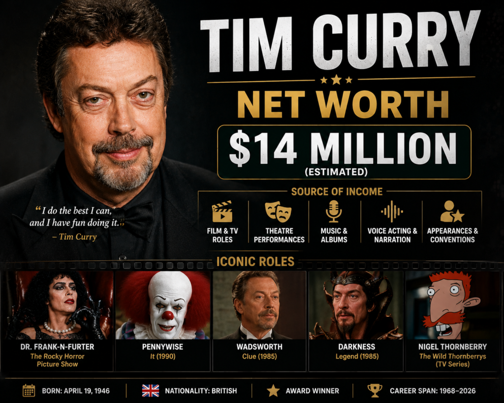 Tim Curry net worth